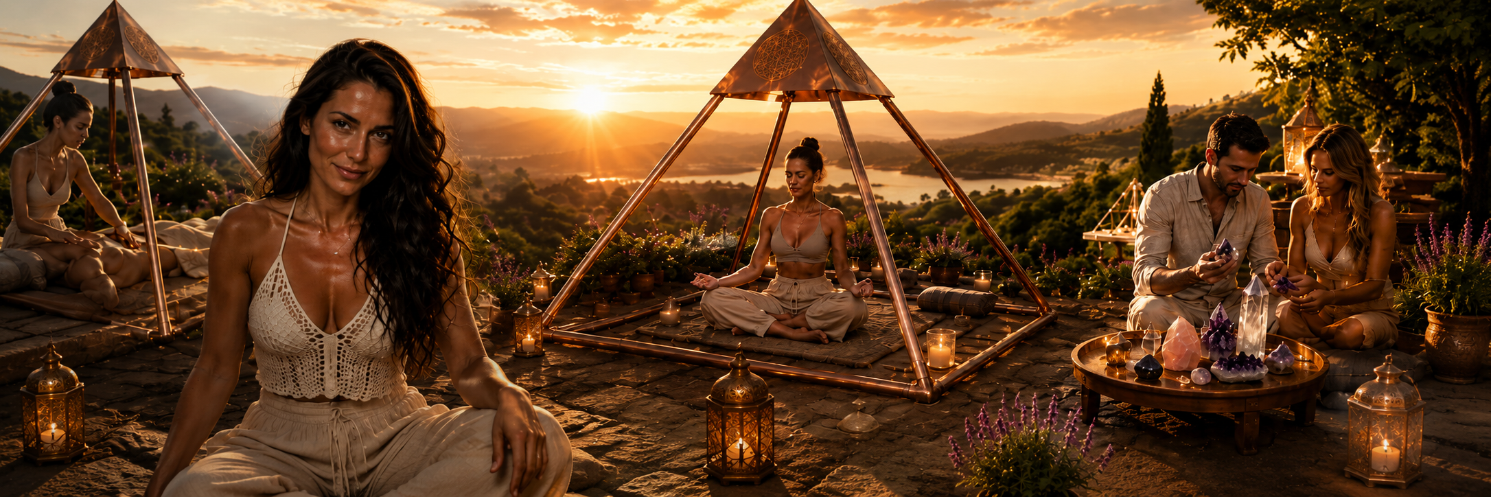 Pyramides BSA Concept, méditation, harmonie et bien-être